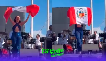 Daniela Darcourt conquist Puerto Rico en concierto de salsa.