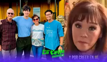 Mimy Succar agradece a sus hijos.