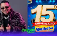 Josimar cantar sus mejores xitos en el 15 aniversario de Radio Karibea