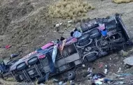 Tragedia! Bus interprovincial cae al abismo en carretera Ayacucho- Huancavelica: Se confirman 25 muertos