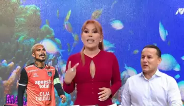 Magaly afirma que Richard Acua expuso a Paolo Guerrero