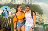 Viaje inolvidable! Mario Irivarren y Onelia Molina disfrutaron de las Cataratas de Iguaz (VIDEO)