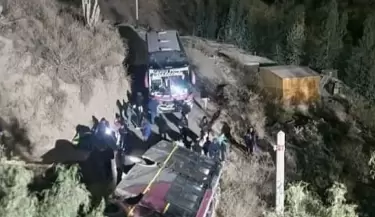 Accidente de carretera en Arequipa