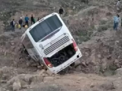 Accidente de bus interprovincial en Ayacucho