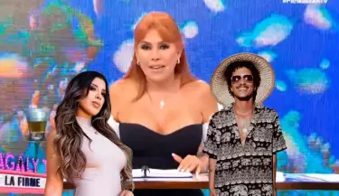 Magaly critica a Sergio George por comparar a Yahaira con Bruno Mars