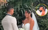 Triunf el amor! Melissa Paredes y Anthony Aranda se casaron por civil en una boda de ensueo