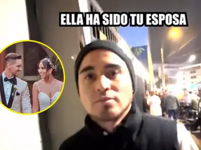 La reaccin de Rodrigo Cuba tras la boda de Melissa Paredes.