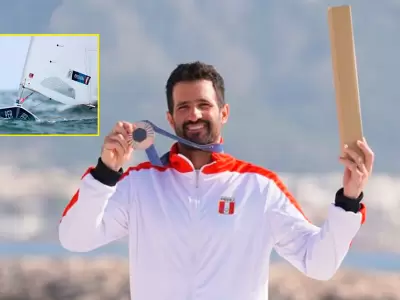 Stefano Peschiera obtiene medalla de bronce y premio del Estado peruano.