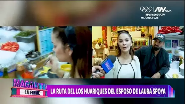 Esposo de Laura Spoya se vuelve influencer. (Magaly TV La Firme)