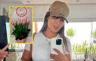 Pamela Lpez presume flores de 'misterioso galn', pero Magaly la expone: "Se las compr sola"