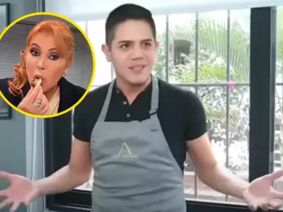 Pastelero sorprende a Magaly Medina