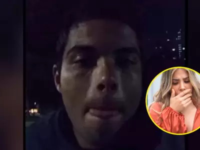 Exnovio de Gabriela Serpa reaparece en la clandestinidad.