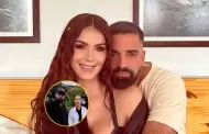 En shock! Laura Spoya queda impactada con romntica sorpresa de su esposo en plena calle