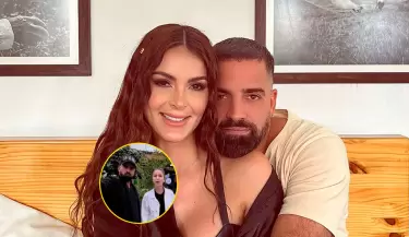 Laura Spoya recibe original sorpresa de su esposo en plena va pblica.