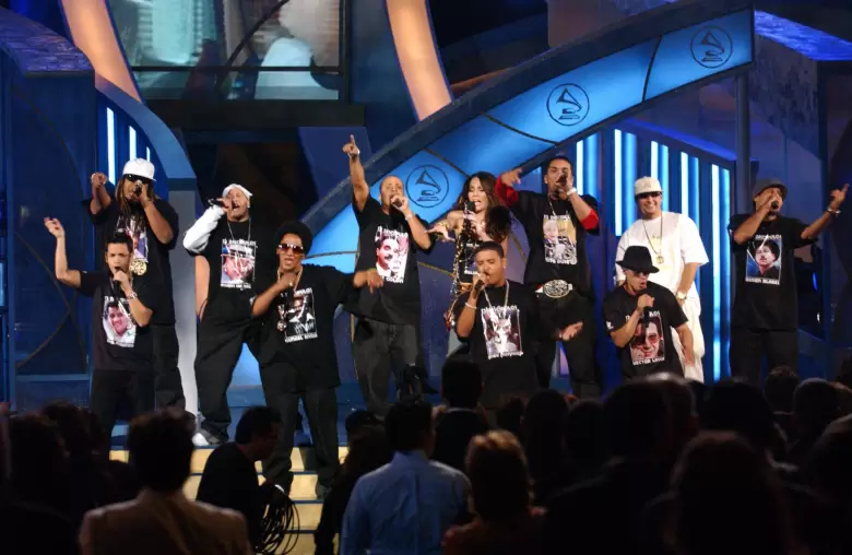 "Los 12 Discipulos" encabezado por Daddy Yankee en la sexta edicion de los Latin Grammy Awards.