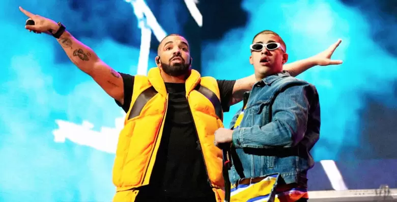 Bad Bunny y Drake tuvieron una colaboracion musical con "MA" en el 2018.