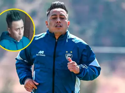 Christian Cueva y su reaccin tras ser despedido de Cienciano