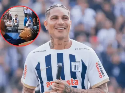 Paolo Guerrero tuvo dificultades en su primer entrenamiento