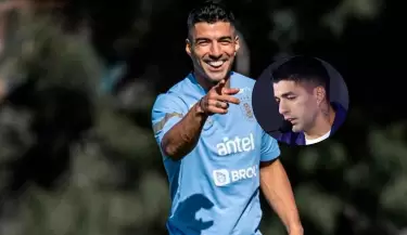 Luis Surez se despide de la seleccin uruguaya