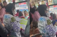 'Fantica religiosa' predica la palabra del Dios en bus del Metropolitano y es abucheada: "Bjate!"