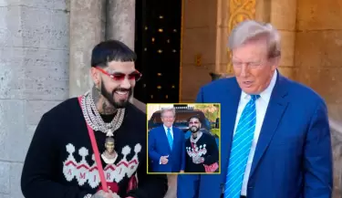 Anuel AA desata debate tras apoyar a Donald Trump.