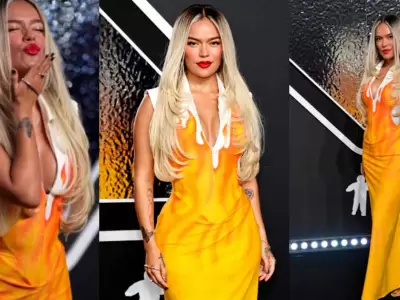 Karol G deslumbr en los premios VMA con su espectacular vestido