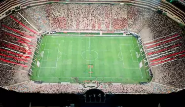 Estadio Monumental previo al Universitario vs. Sport Boys.