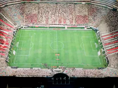 Estadio Monumental previo al Universitario vs. Sport Boys.