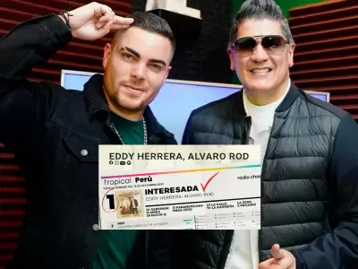 lvaro Rod agradecido por el xito de 'Interesada' junto a Eddy Herrera