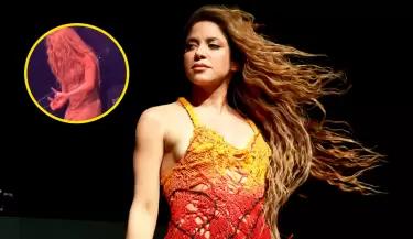 Shakira pasa incmodo momento