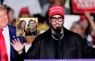 Nicky Jam es confundido con una mujer por Trump en mitin: Man toma fuerte decisin por apoyo