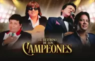 El Retorno de los Campeones: Show une a los imitadores de Jos Jos, Juan Gabriel, Jos Feliciano y Sandro