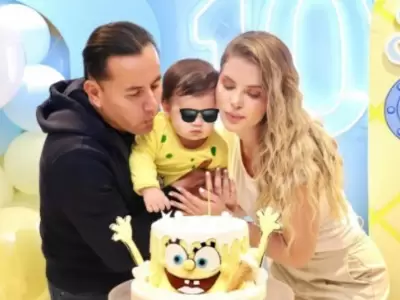 Alessio, el beb de Brunella Horna cumple 10 meses