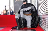 Batman se convierte en el primer superhroe en tener una estrella en el Paseo de la Fama