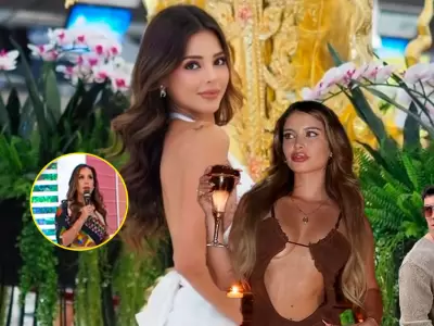 Karina Borrero anuncia que Luciana y Flavia se llevan bien tras separacin con Parodi.