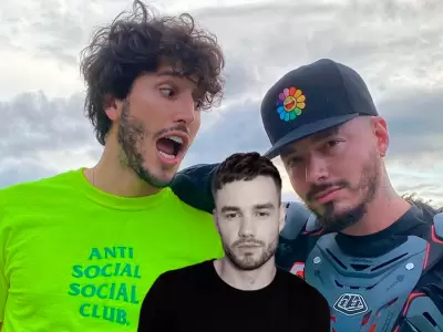 J Balvin y Sebastin Yatra expresan sus condolencias por la muerte de Liam Payne.